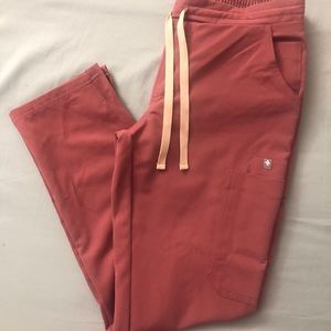 FIGS MAUVE YOLA SKINNY PANTS XSP